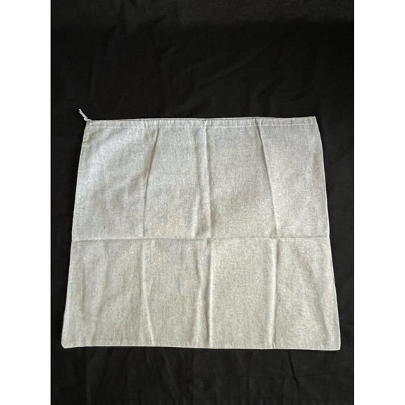 Authentic Aquatalia Storage Drawstring Dust Bag Cotton Gray 19" x 21" - Picture 6 of 7